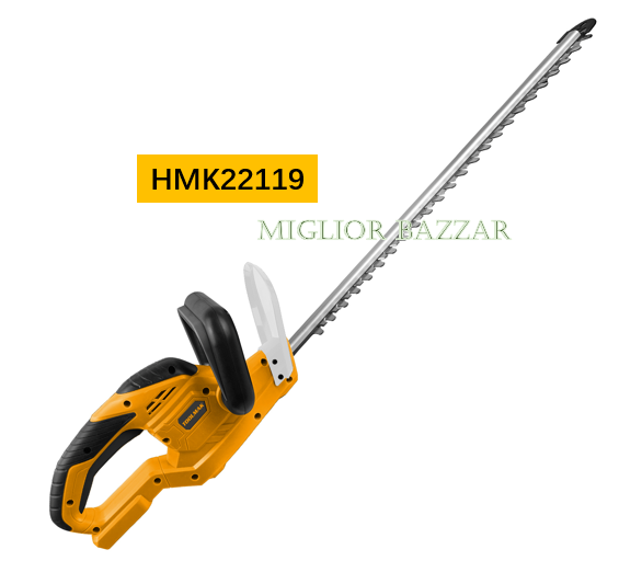 HMK22119-Tagliasiepi a batteria da 20 V - Giardinaggio professionale, facile controllo