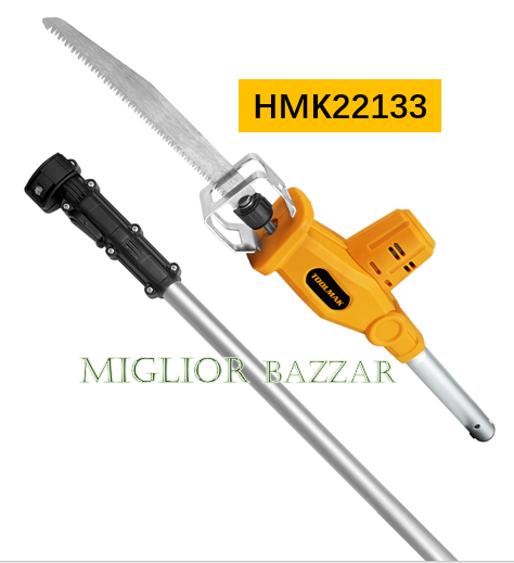 HMK22133-Seghetto alternativo da giardino senza fili da 20 V: potenza potente, taglio libero, un ottimo aiuto per il giardinaggio e il fai da te