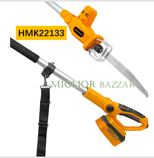 HMK22133-Seghetto alternativo da giardino senza fili da 20 V: potenza potente, taglio libero, un ottimo aiuto per il giardinaggio e il fai da te