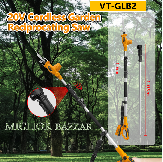 Li-ion Garden reciprocating saw/Seghetti alternativi da giardino al litio