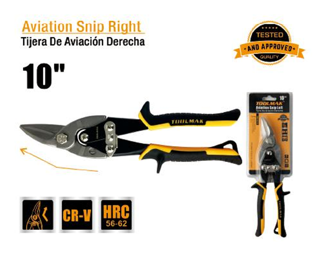 Aviation snip right /Aviazione snip a destra