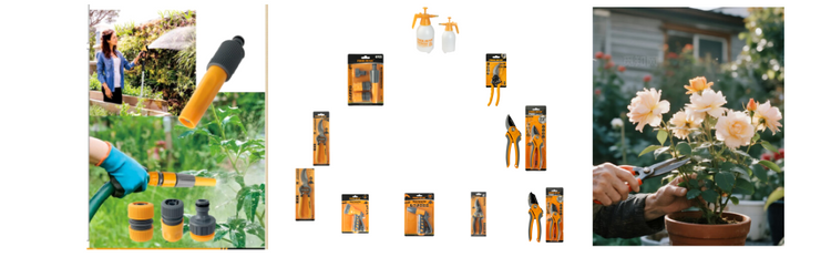 Attrezzi manuali per giardinaggio