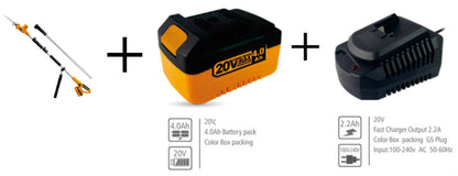 TOOLMAK-Sega a Palo Elettrica a Batteria (20V 4.0Ah)-HMK22133