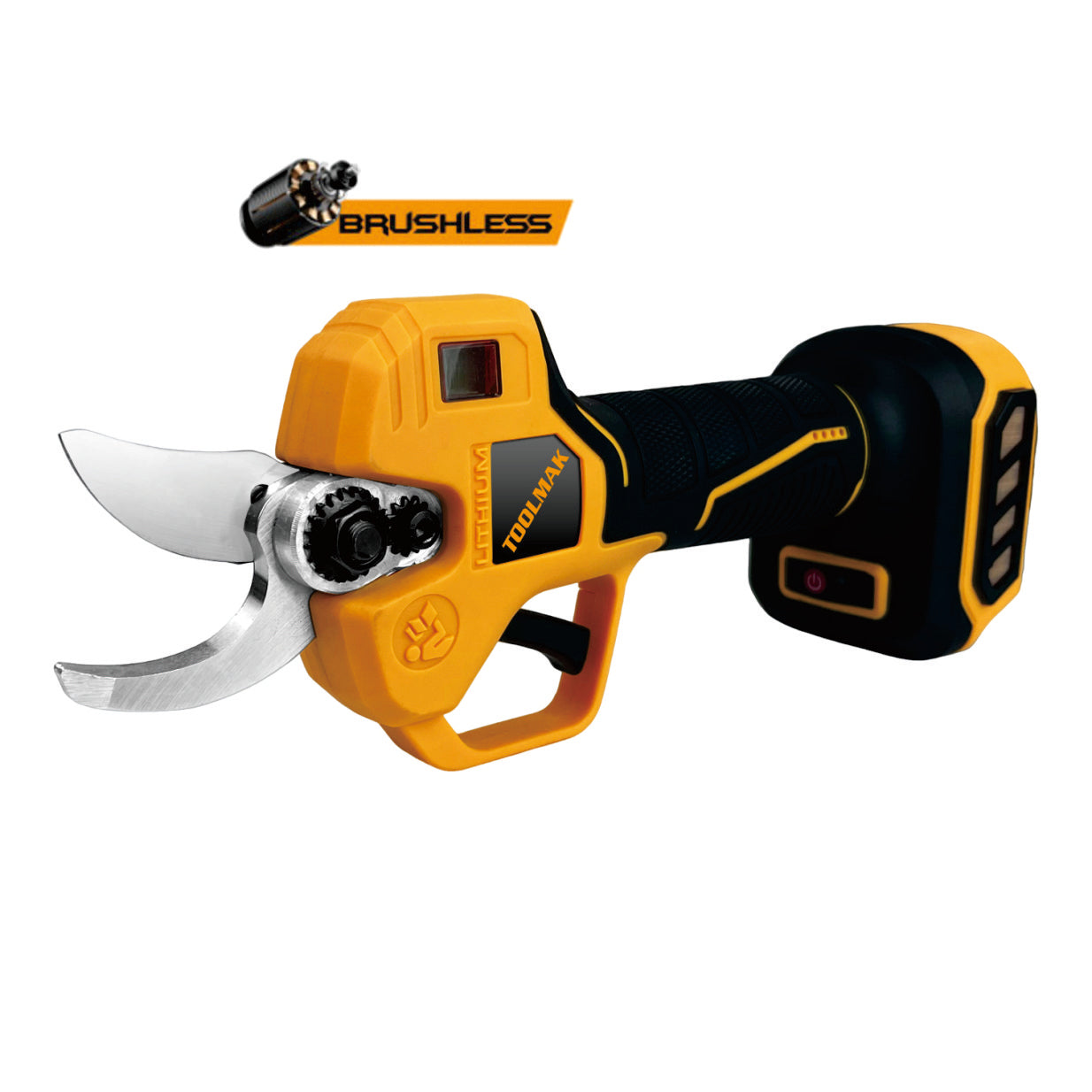 TOOLMAK - Cesoie Potatrici Elettriche Brushless 20V 4.0Ah a Batteria Professionali - HMK22134