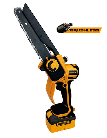 TOOLMAK - Motosega a Batteria 20V con Motore Brushless da 6 Pollici - HMK22139（6")