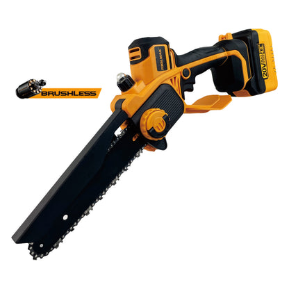 TOOLMAK - Motosega a Batteria 20V con Motore Brushless da 6 Pollici - HMK22139（6")