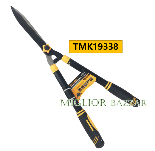 TMK19338- Telescopic handle hedge shear/ Tagliasiepi con manico telescopico