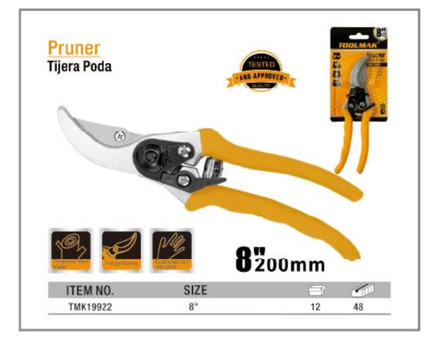 Forged bypass pruner/Potatore bypass forgiato-Pruning shear/Cesoia per potatura