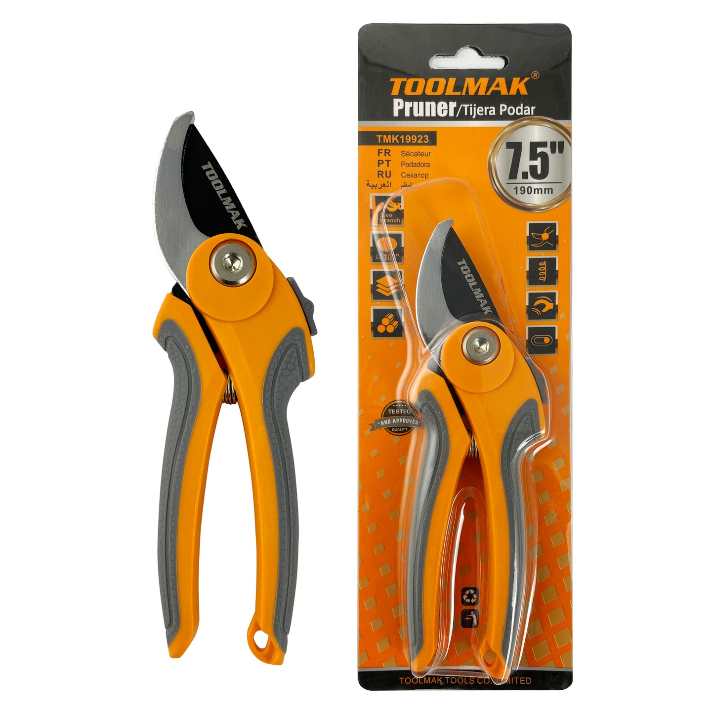 Forged bypass pruner/Potatore bypass forgiato-Pruning shear/Cesoia per potatura