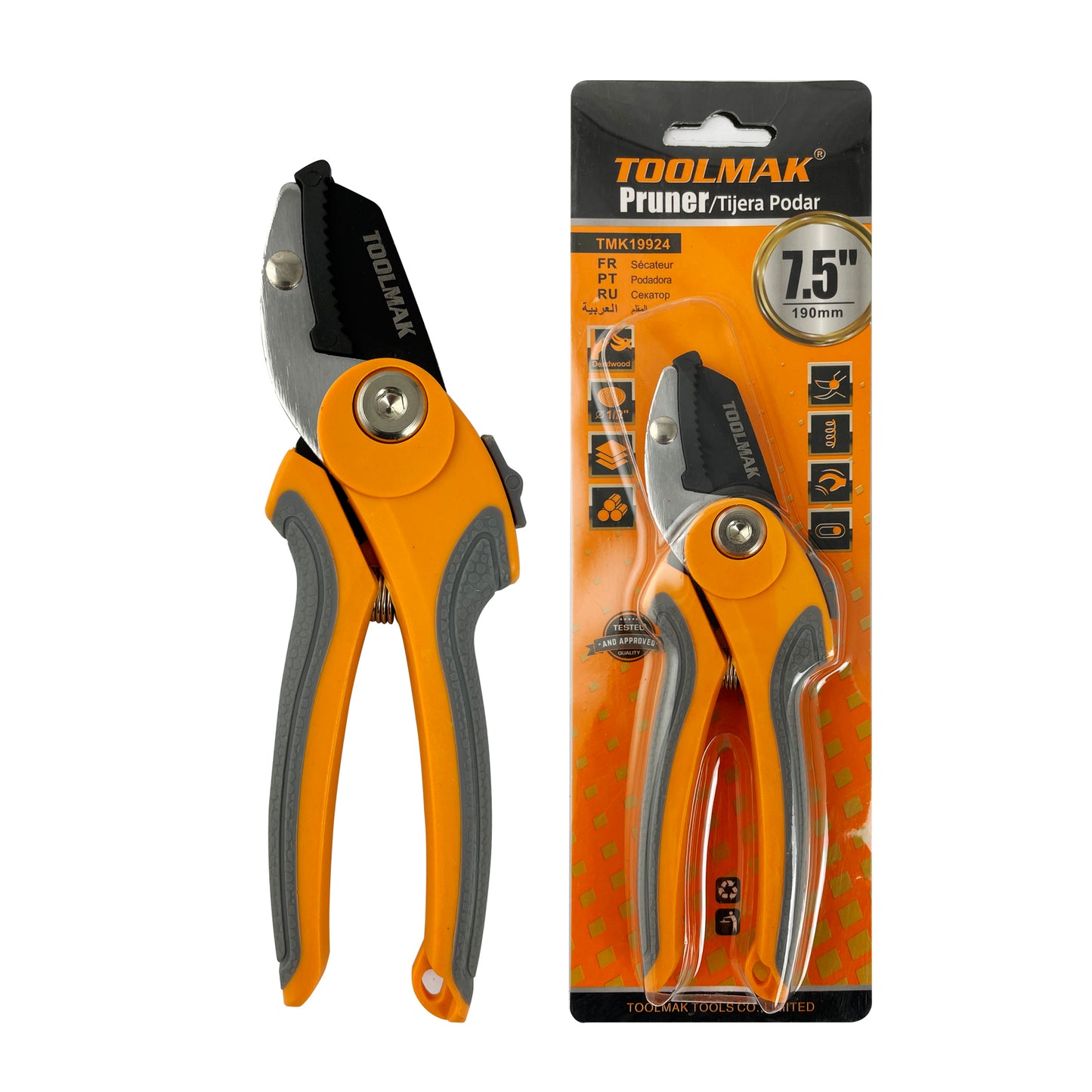 Forged bypass pruner/Potatore bypass forgiato-Pruning shear/Cesoia per potatura