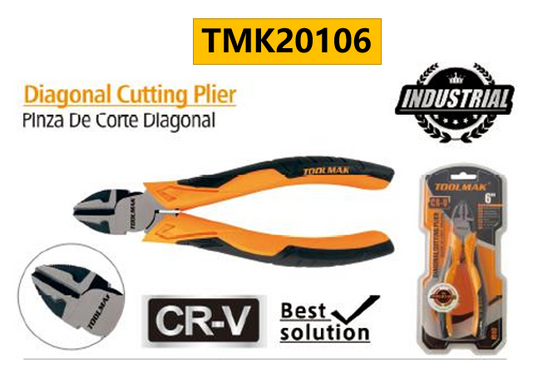 TMK20106-Diagonal cutting plier 6"/Pinza per taglio diagonale 6"
