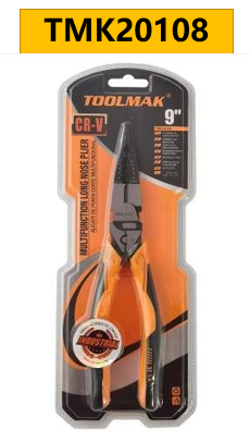 TMK20108-Multifunction  long nose plier 9" /Pinza a becchi lunghi multifunzione 9"