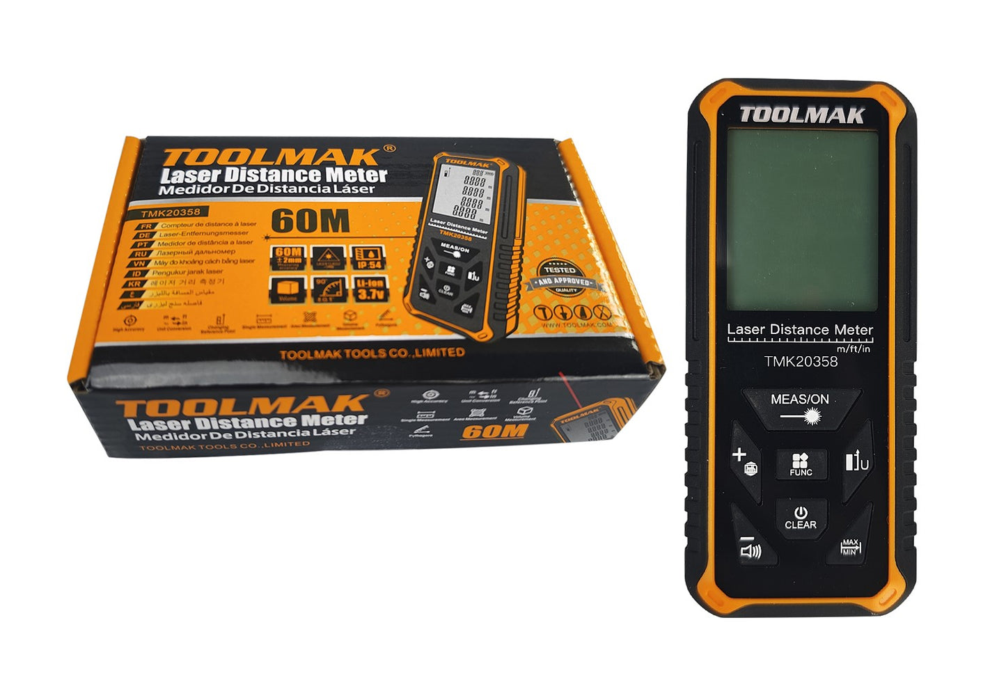Laser distance meter/Distanziometro laser-TMK20358