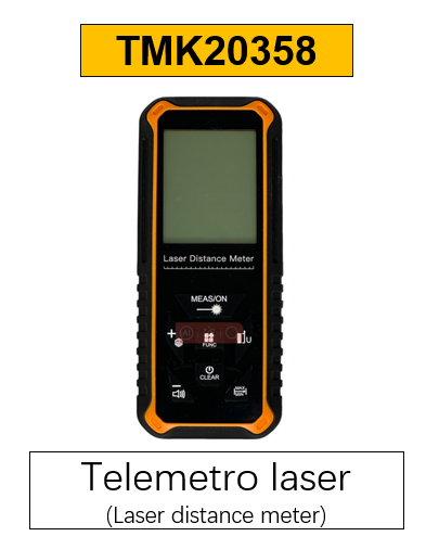 TMK20358-Laser distance meter/Distanziometro laser