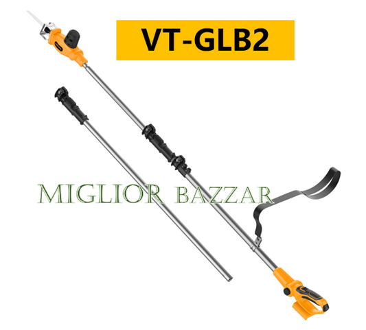 VT-GLB2-Seghetto alternativo da giardino senza fili da 20 V: potenza potente, taglio libero, un ottimo aiuto per il giardinaggio e il fai da te