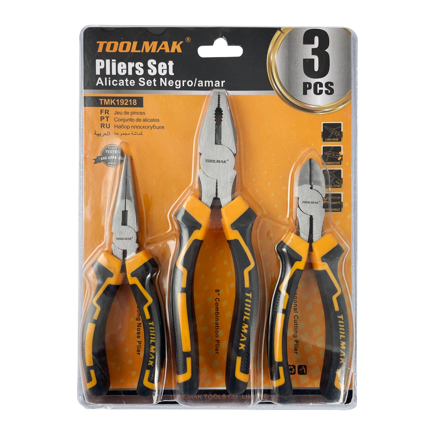 3PCS Pliers set/Set di pinze 3PCS--TMK19218