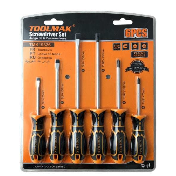 6pcs Screwdriver  set/Set di 6 pezzi di cacciavite-TMK19326