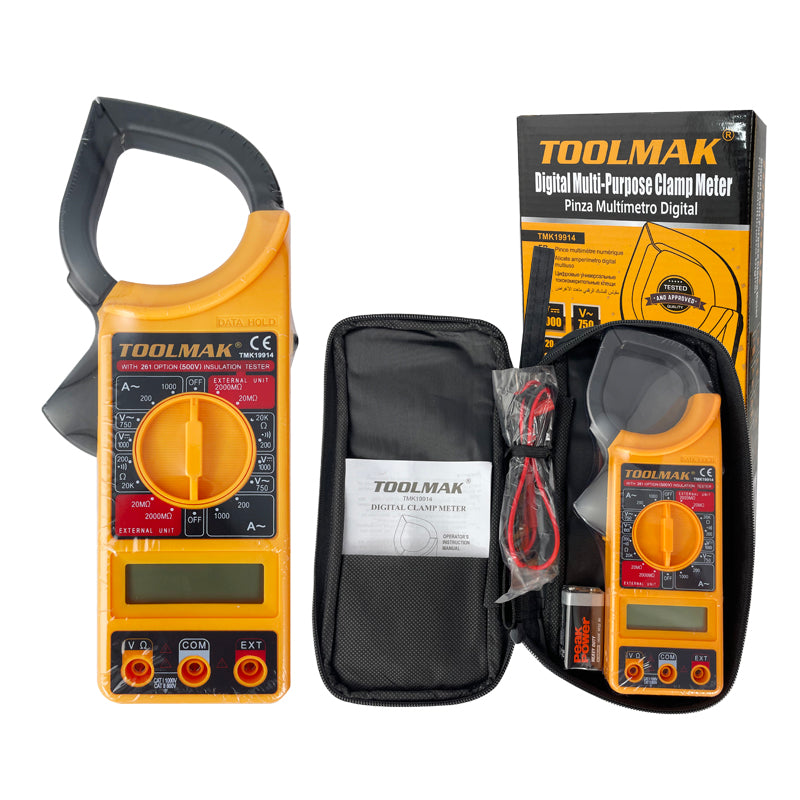 Digital multimeter /Multimetro digitale-Digital multi-purpose clamp meter /Pinza amperometrica digitale multiuso