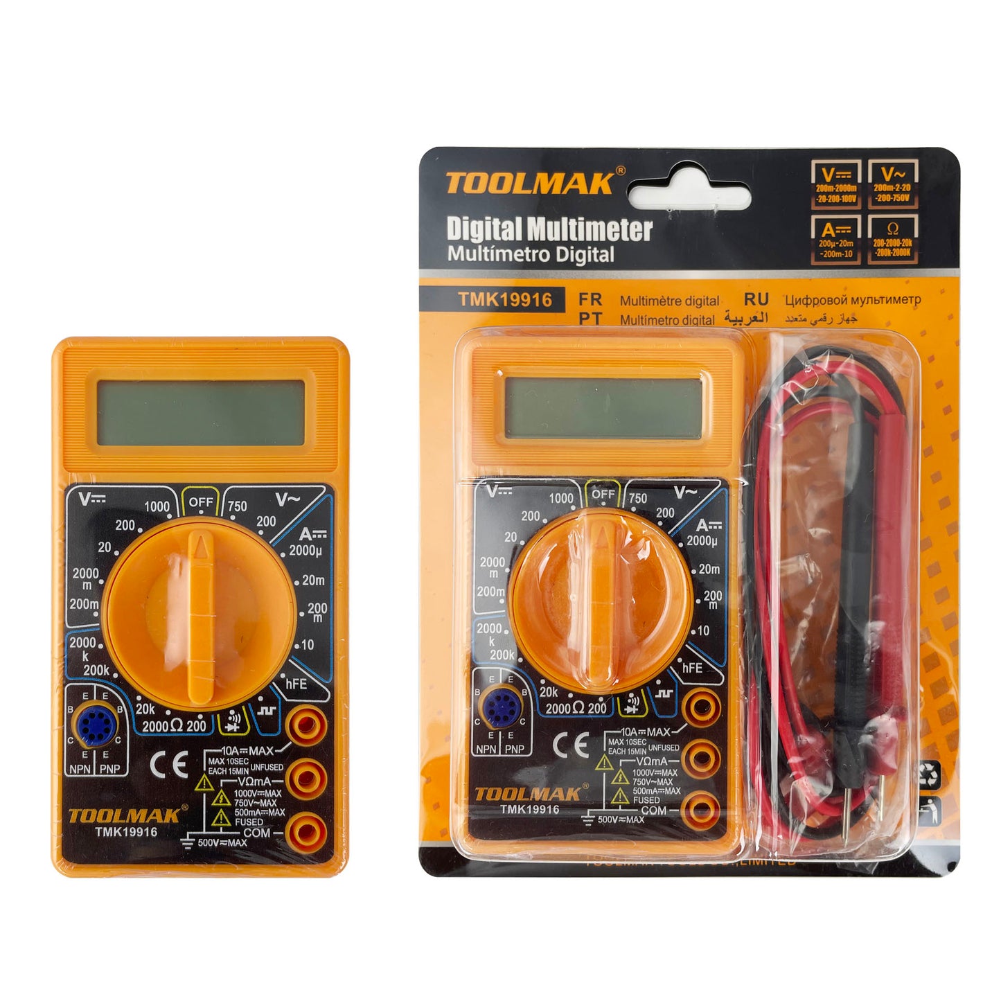 Digital multimeter /Multimetro digitale-Digital multi-purpose clamp meter /Pinza amperometrica digitale multiuso